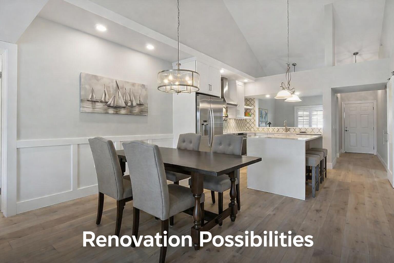 1601 Marina Isle Way, Unit 505 Jupiter, FL 33477 - Photo 4 of 29 Modern dining and kitchen renovation