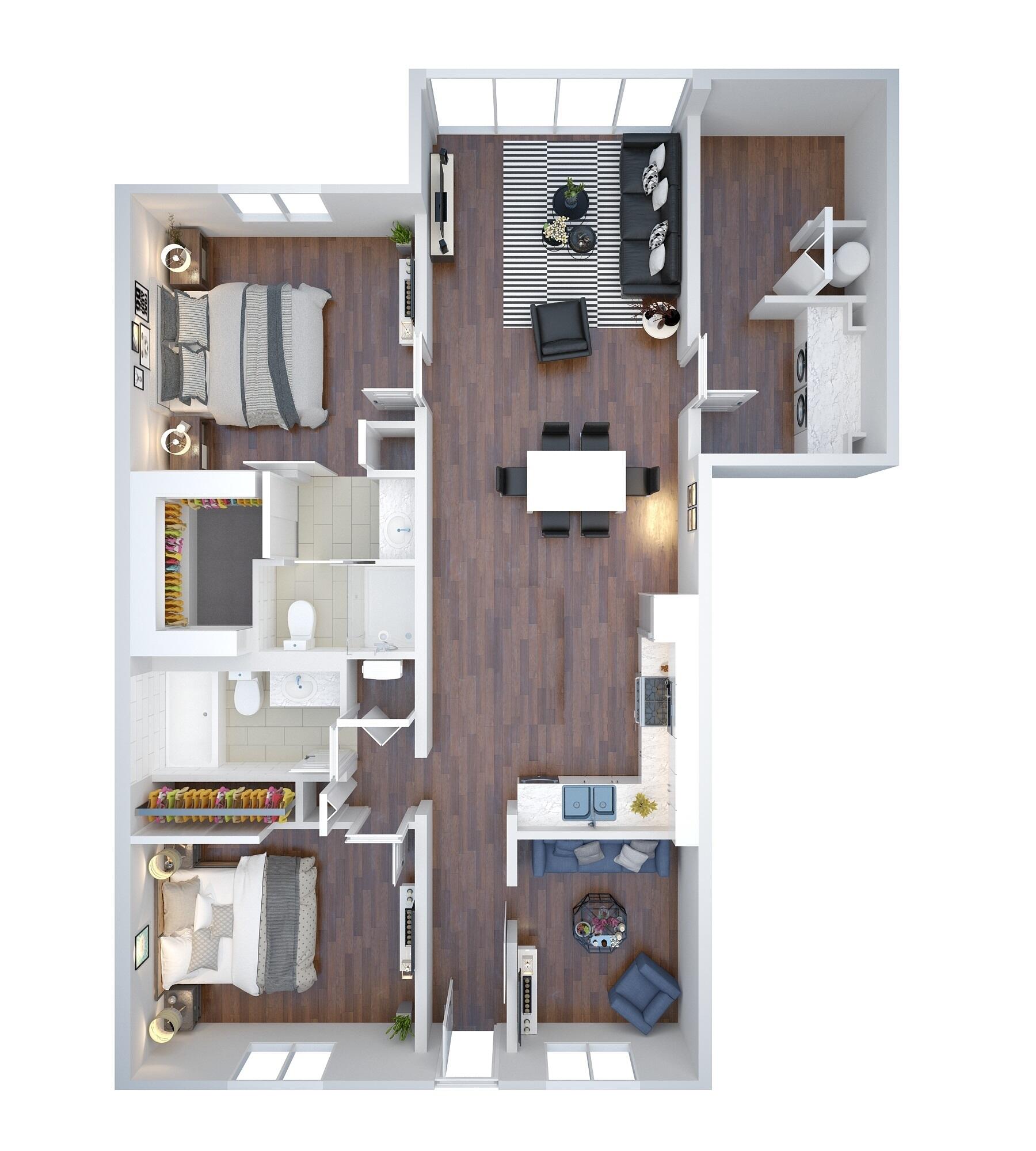 1601 Marina Isle Way, Unit 505 Jupiter, FL 33477 - Photo 29 of 29 Flexible Floor Plan Options