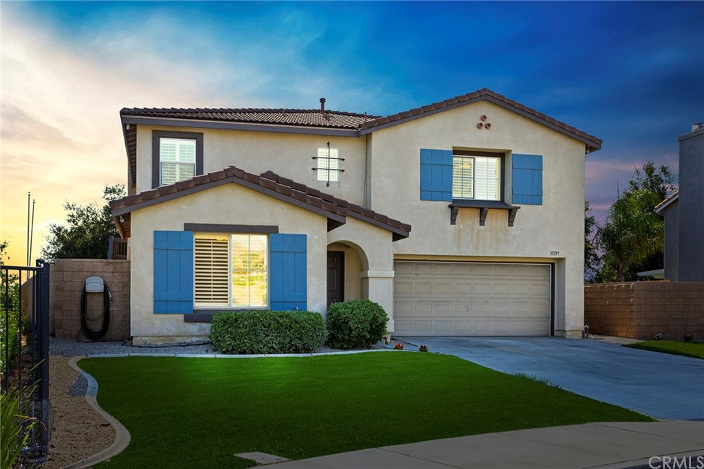 35717 Bryce Road Winchester, CA 92596 - Photo 1 of 1 a front view of a house with a yard