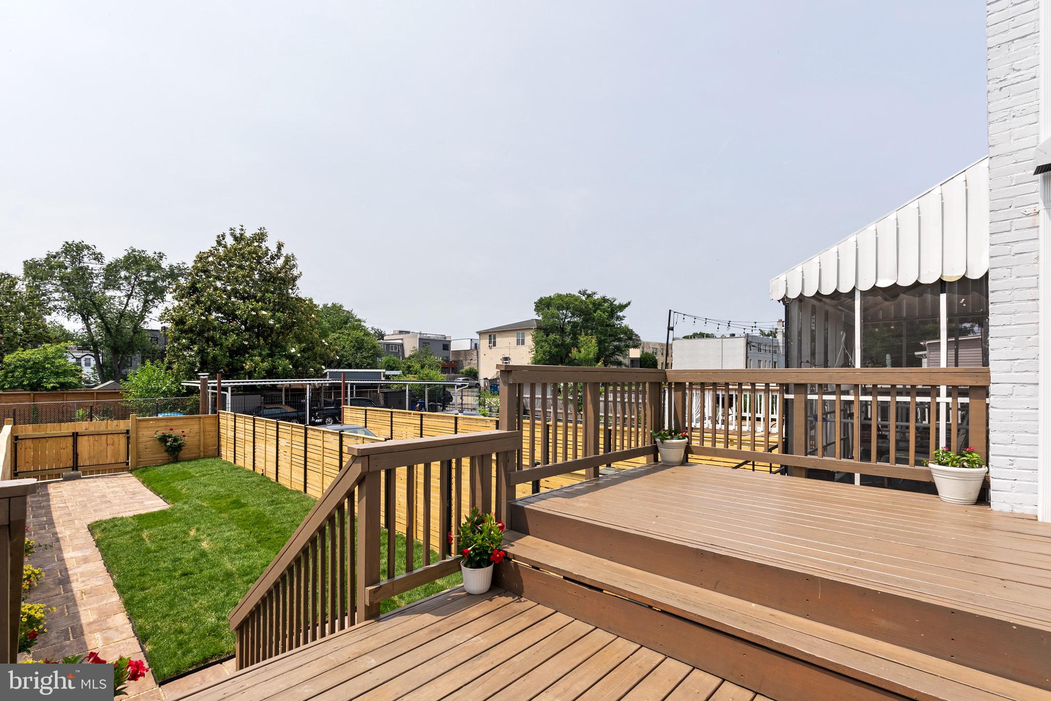 1841 E Street Northeast Washington, DC 20002 - Photo 20 of 50 a balcony with view of lake