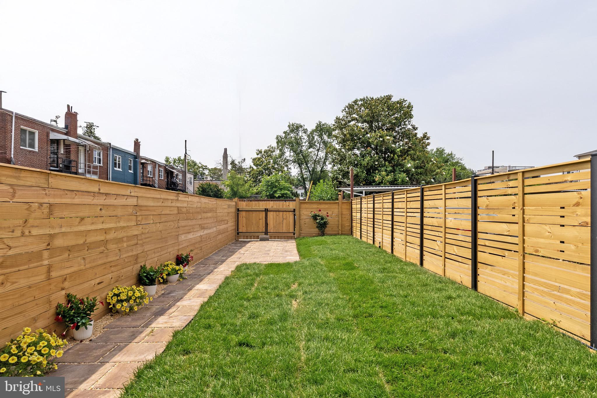 1841 E Street Northeast Washington, DC 20002 - Photo 44 of 50 a view of a pathway with a garden