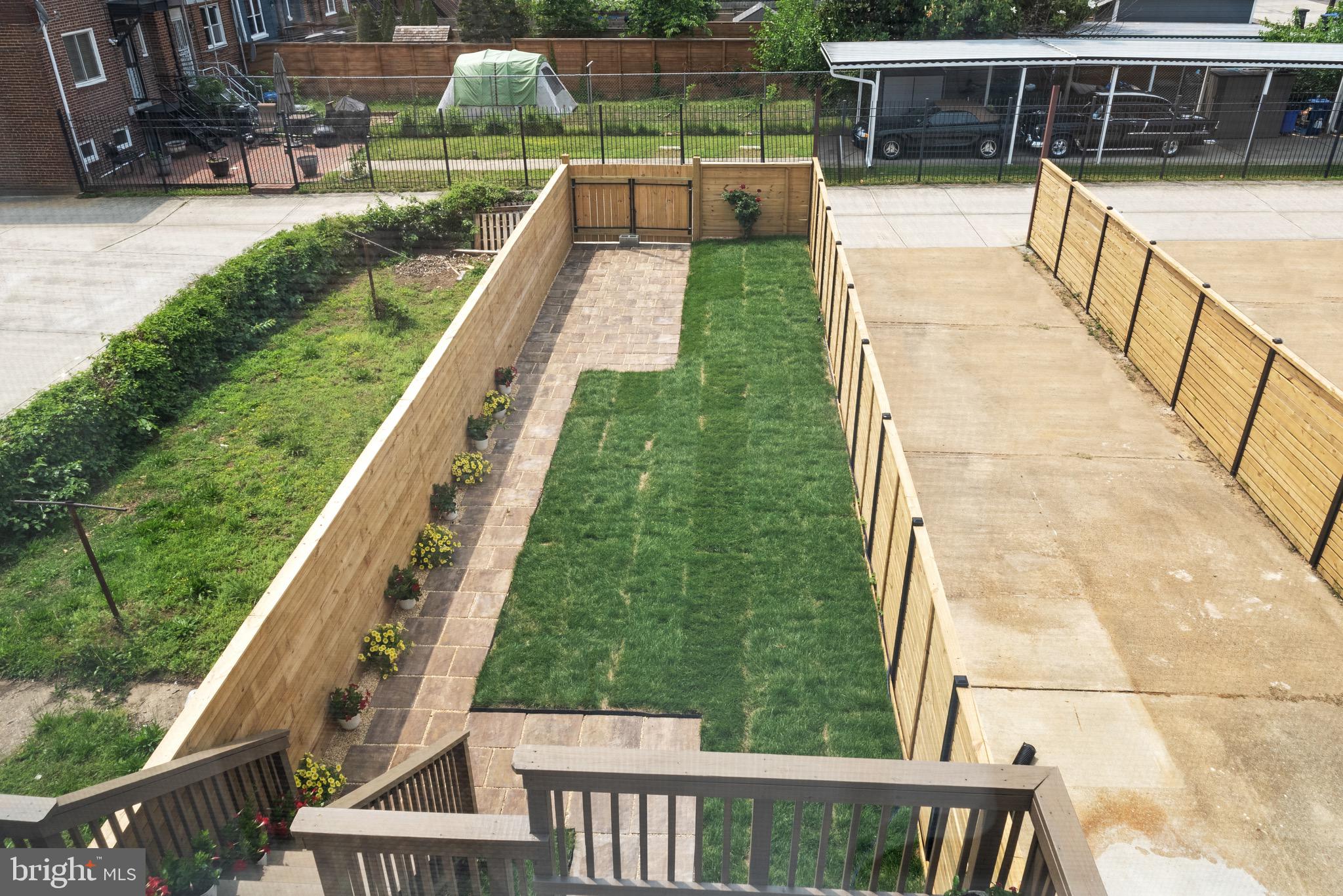 1841 E Street Northeast Washington, DC 20002 - Photo 47 of 50 a view of balcony with a yard