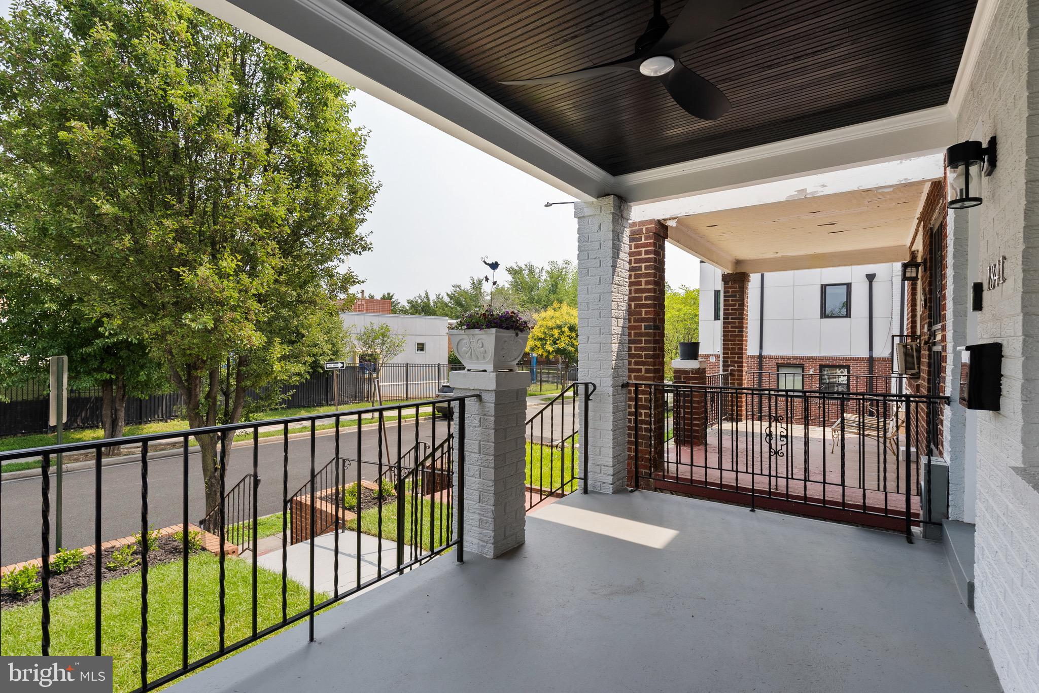 1841 E Street Northeast Washington, DC 20002 - Photo 7 of 50 a view of a porch
