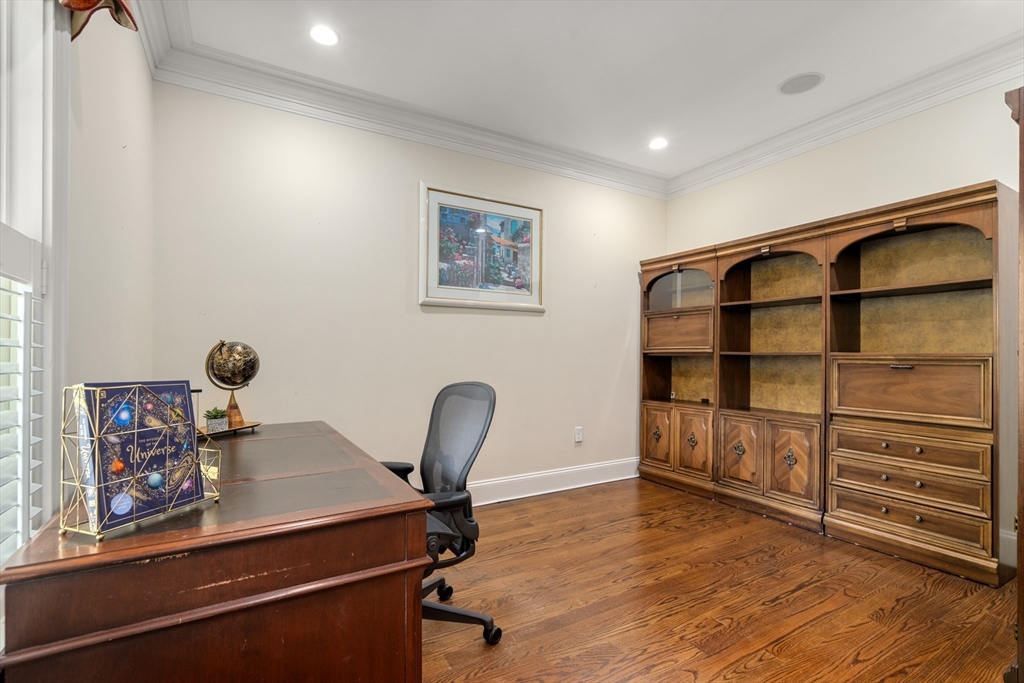 42 Victoria Road Sudbury, MA 01776 - Photo 15 of 42 a view of a workspace with furniture and wooden floor