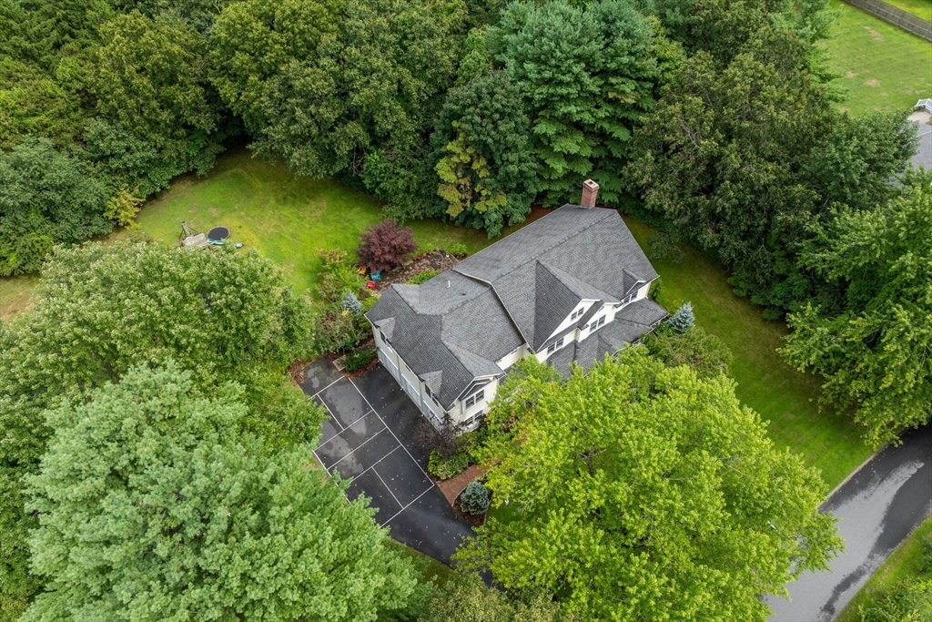 42 Victoria Road Sudbury, MA 01776 - Photo 35 of 42 an aerial view of a house with a yard and lake view