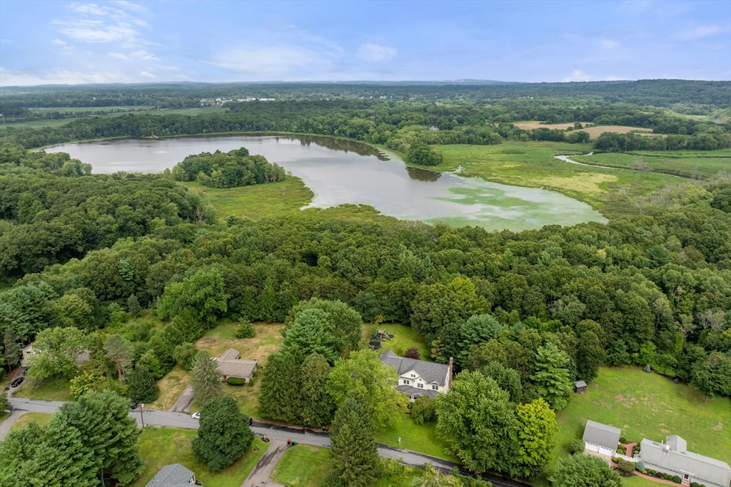 42 Victoria Road Sudbury, MA 01776 - Photo 36 of 42 an aerial view of residential houses with outdoor space and river