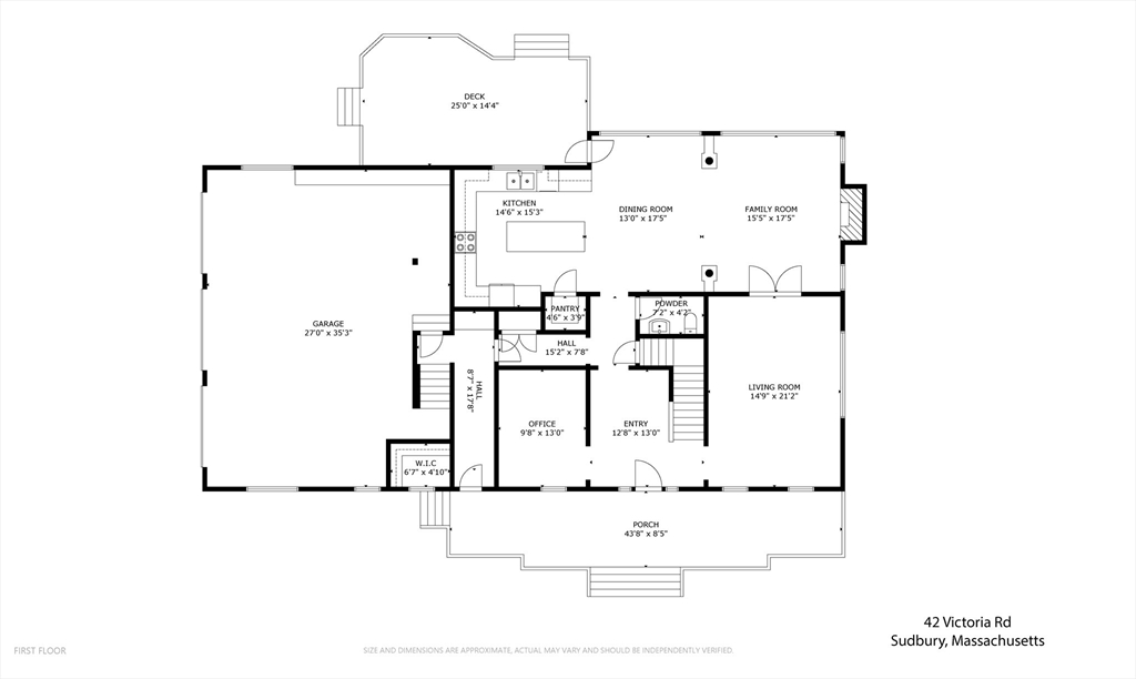 42 Victoria Road Sudbury, MA 01776 - Photo 40 of 42 a picture of floor plan