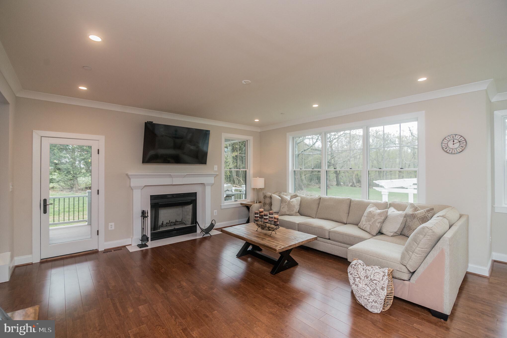 20900 Big Woods Road Dickerson, MD 20842 - Photo 11 of 40 Family room with fireplace