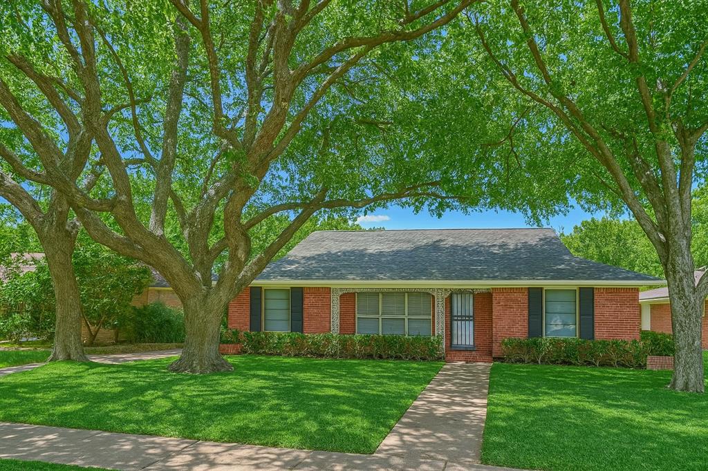 Front view of home has been virtually edited 