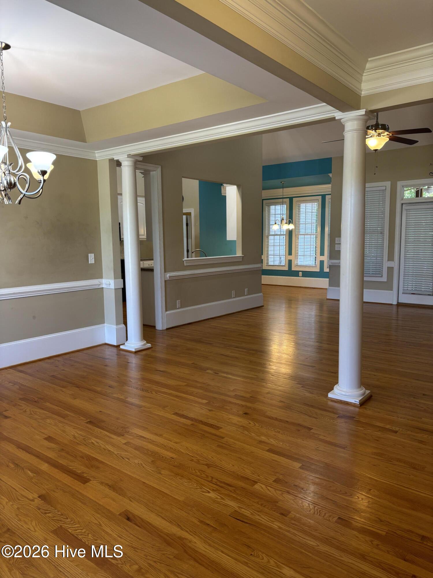 4741 Joyner Road Elm City, NC 27822 - Photo 2 of 37 dining room and great room from front door