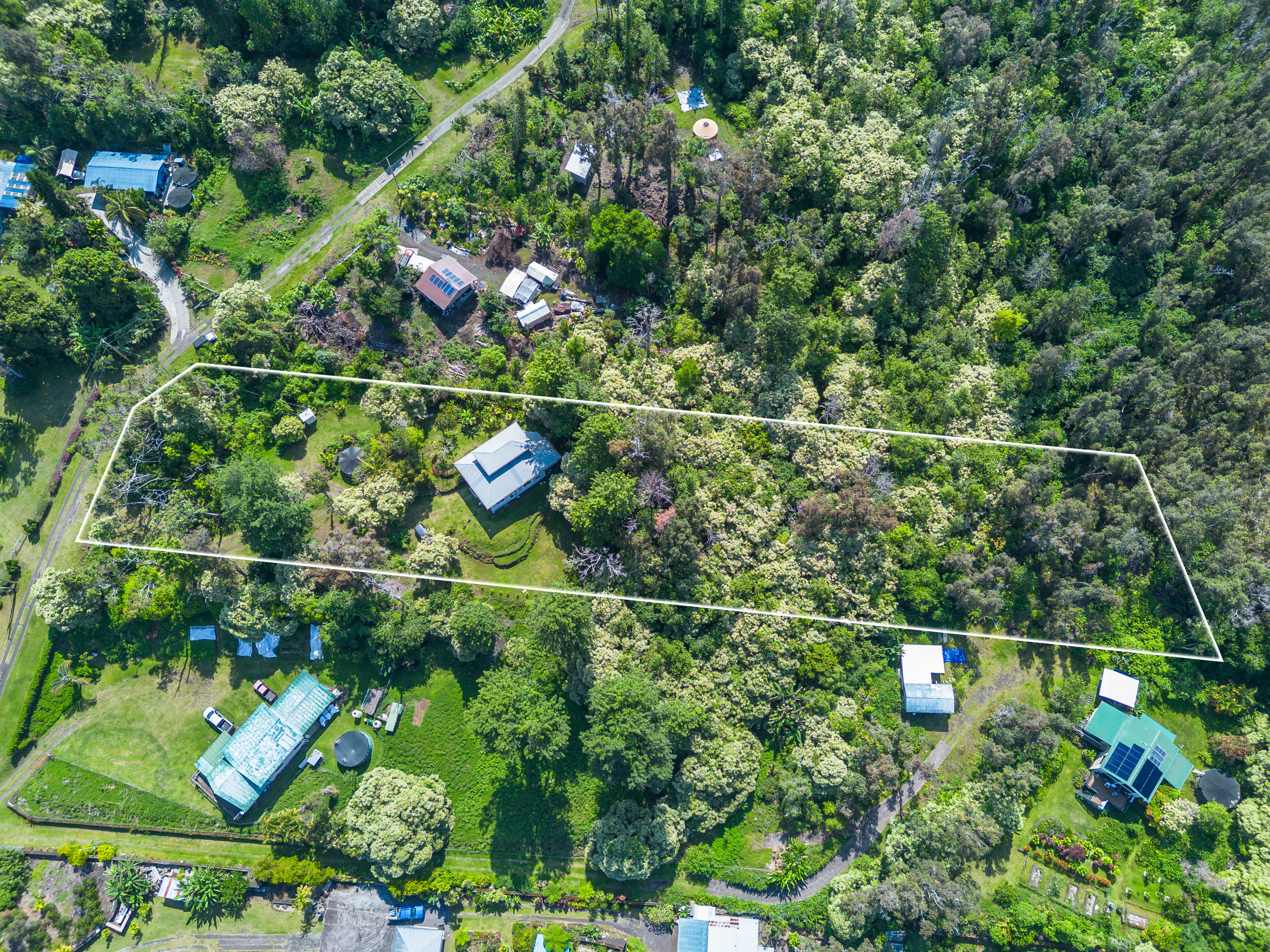89-780 Huanui Road Captain Cook, HI 96704 - Photo 27 of 30 a view of a yard