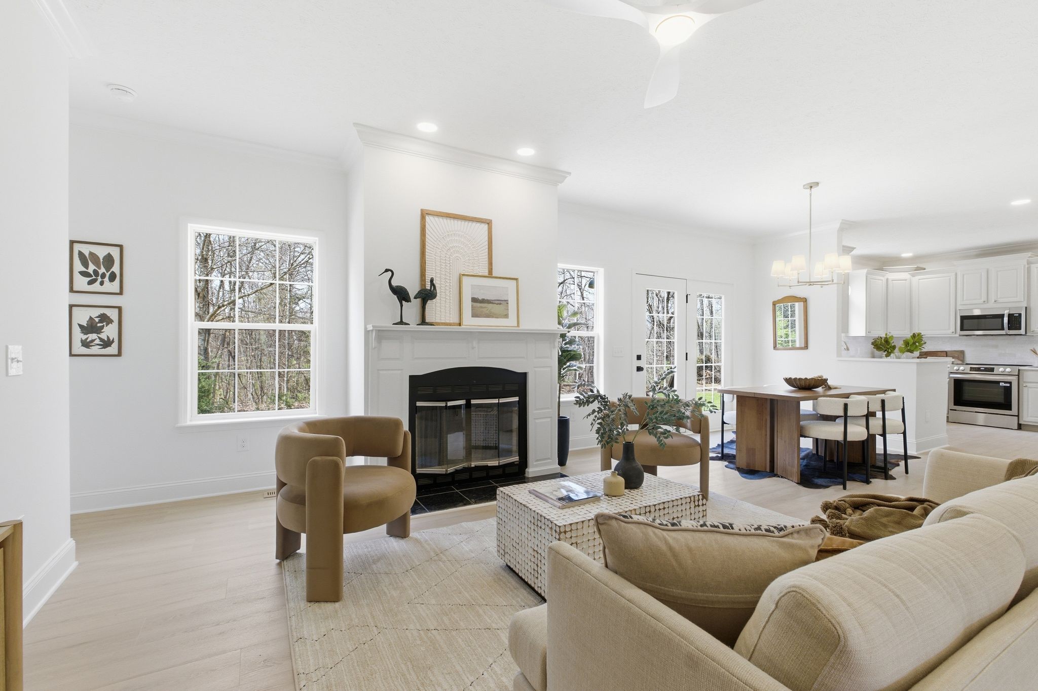 2113 Hanah Court Spring Hill, TN 37174 - Photo 7 of 36 a living room with furniture fireplace and window