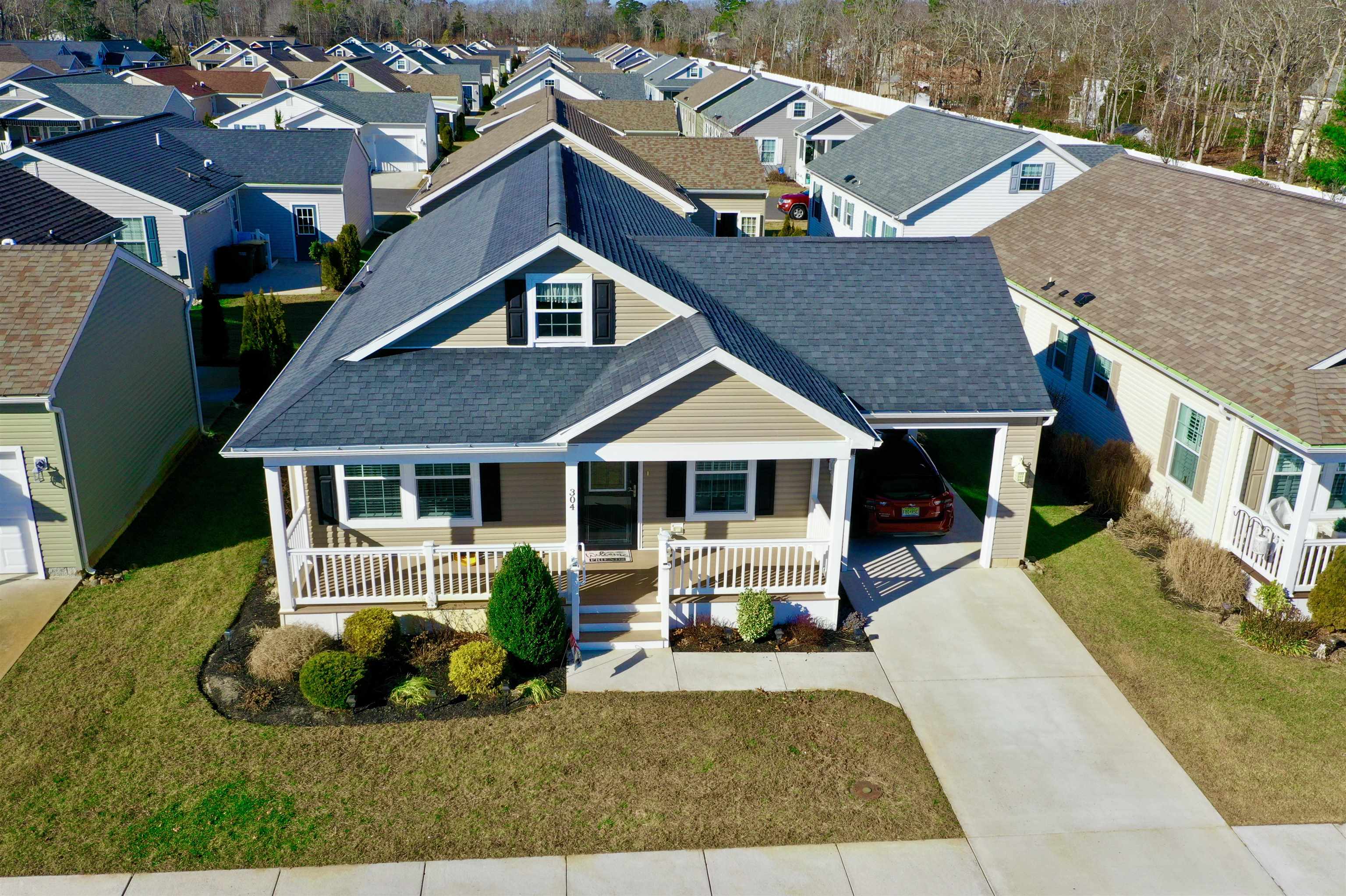 2058 Shore Road Seaville, NJ 08230 - Photo 2 of 36 a front view of a house with a yard