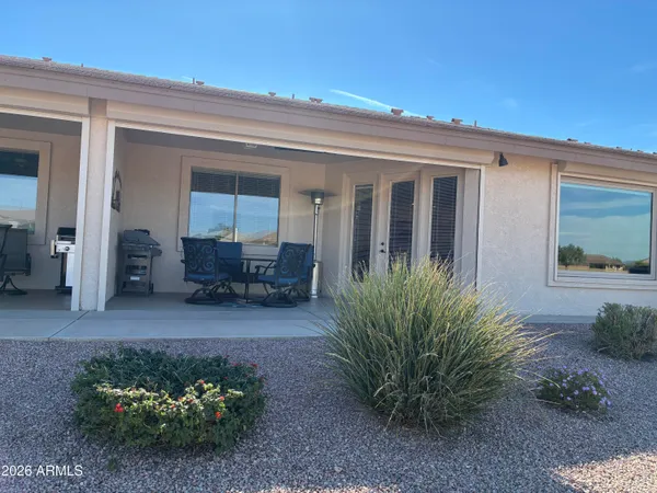 a view of a lake with outdoor space