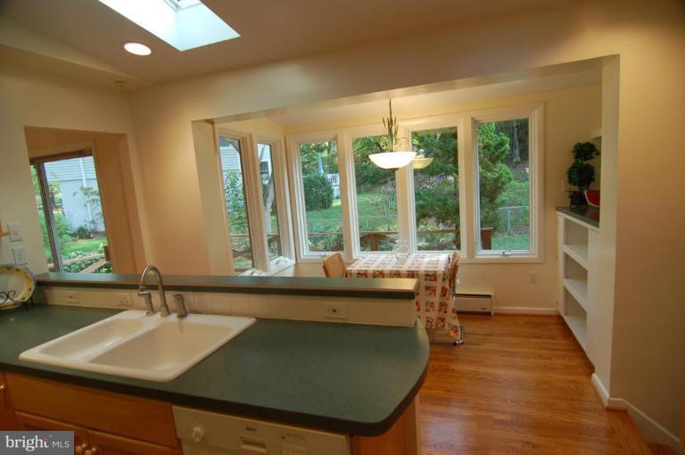 9119 Friars Road Bethesda, MD 20817 - Photo 4 of 22 view from kitchen into the breakfast nook