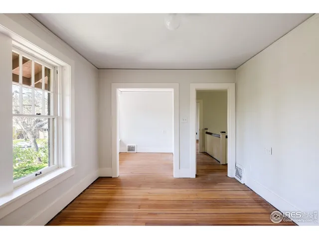 a view interior of the house and wooden floor