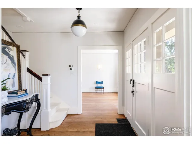 a view interior of a house and wooden floor