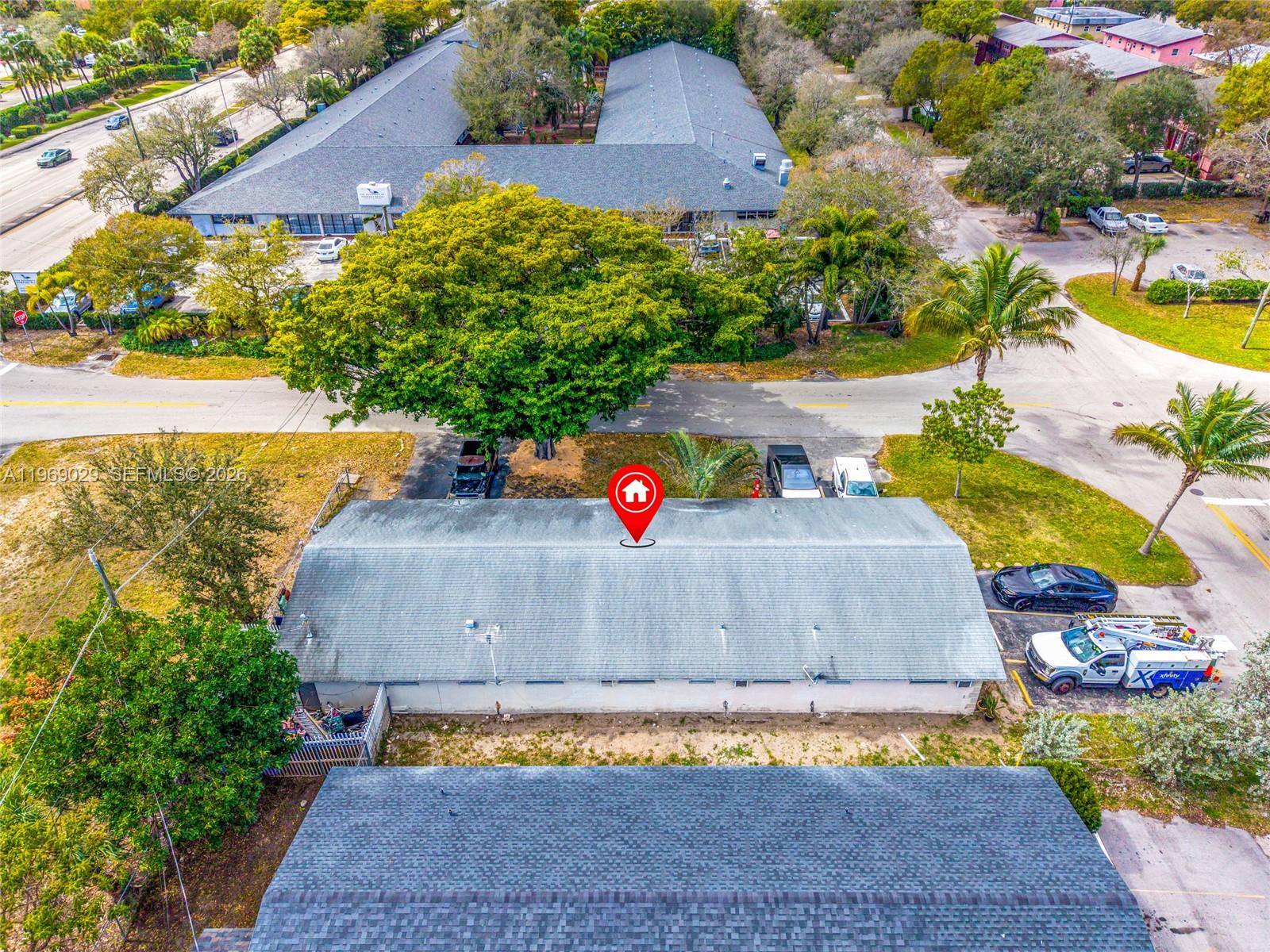 356 Southwest 2nd Place Pompano Beach, FL 33060 - Photo 21 of 23 an aerial view of a house with a swimming pool