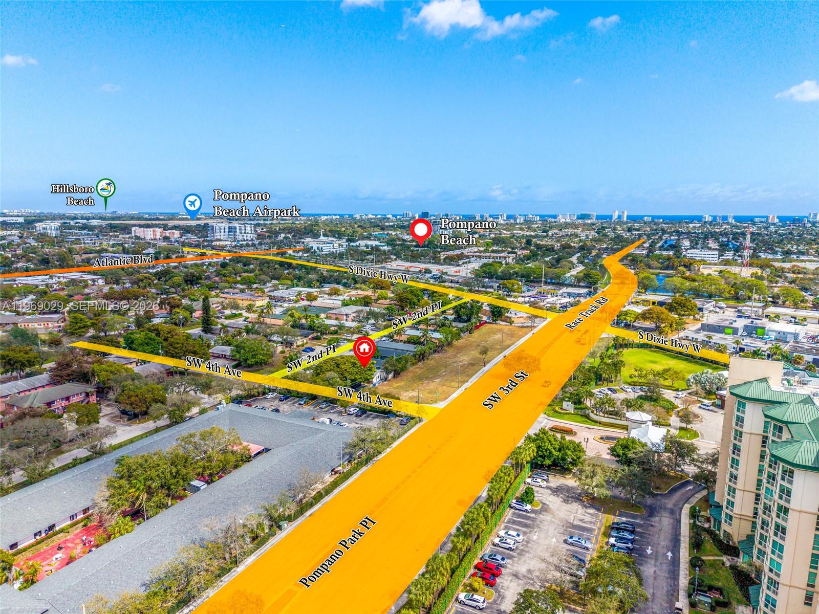 356 Southwest 2nd Place Pompano Beach, FL 33060 - Photo 23 of 23 a view of swimming pool with a city view