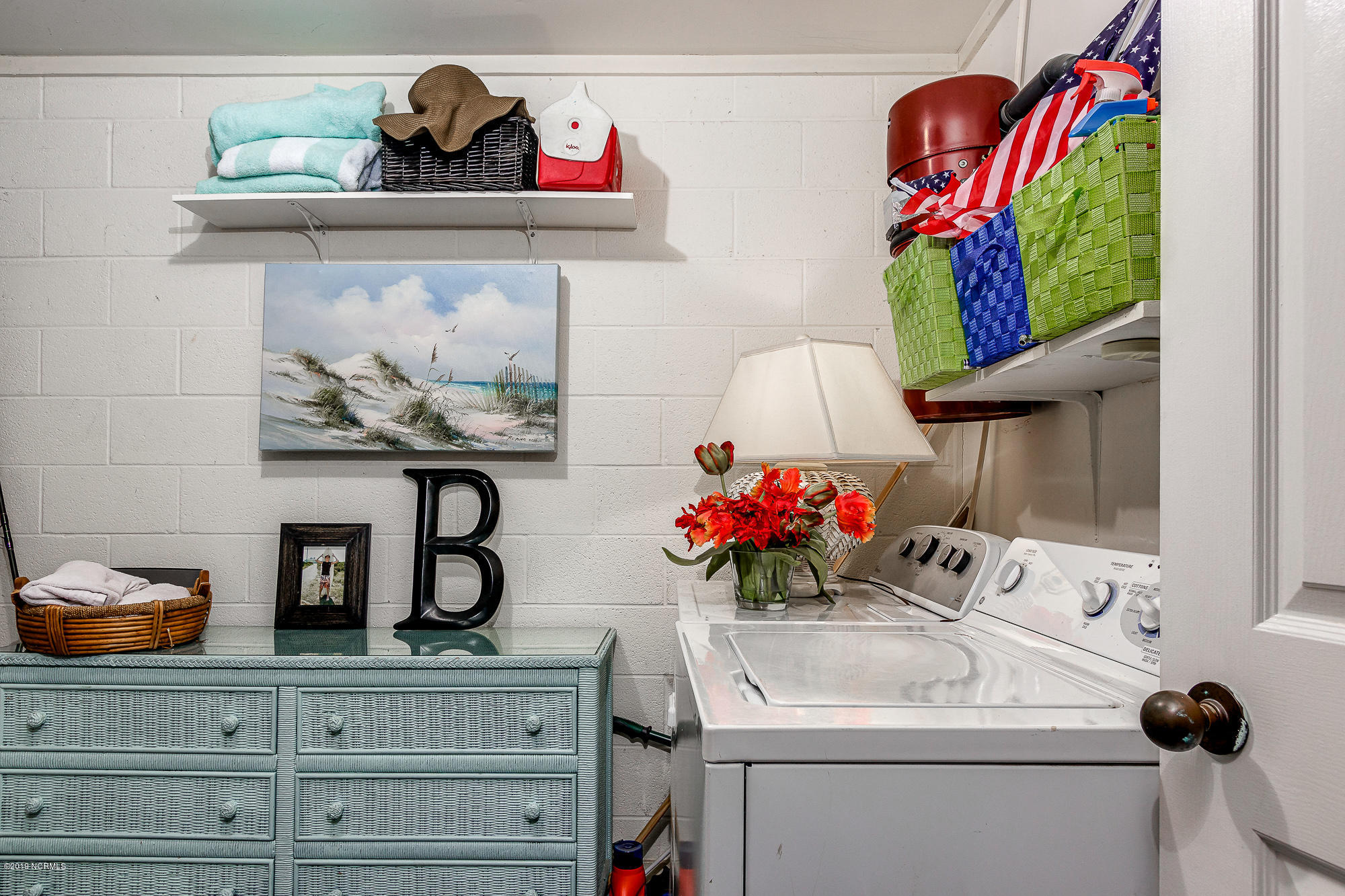 565 Salter Path Road, Unit X3 Pine Knoll Shores, NC 28512 - Photo 31 of 61 Laundry room with storage space