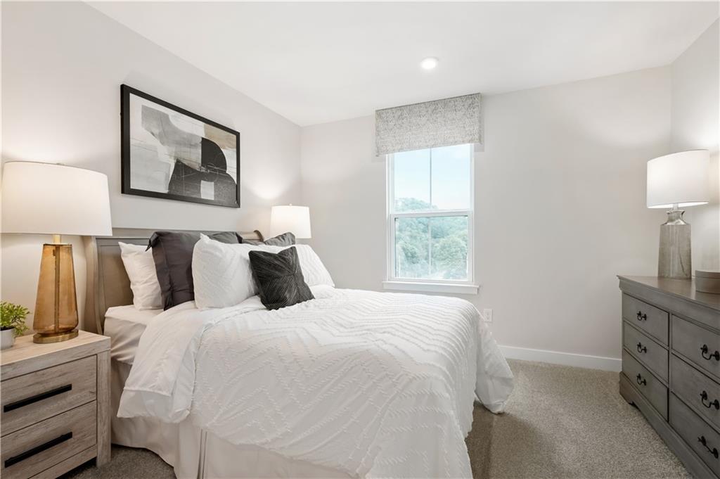 223 Elk Rdg Drive Moon Township, PA 15108 - Photo 12 of 17 a bedroom with bed and window