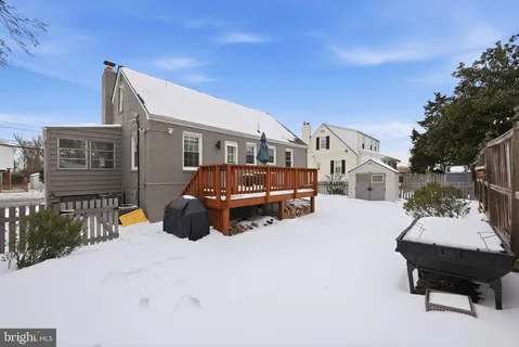 a car parked in front of a house