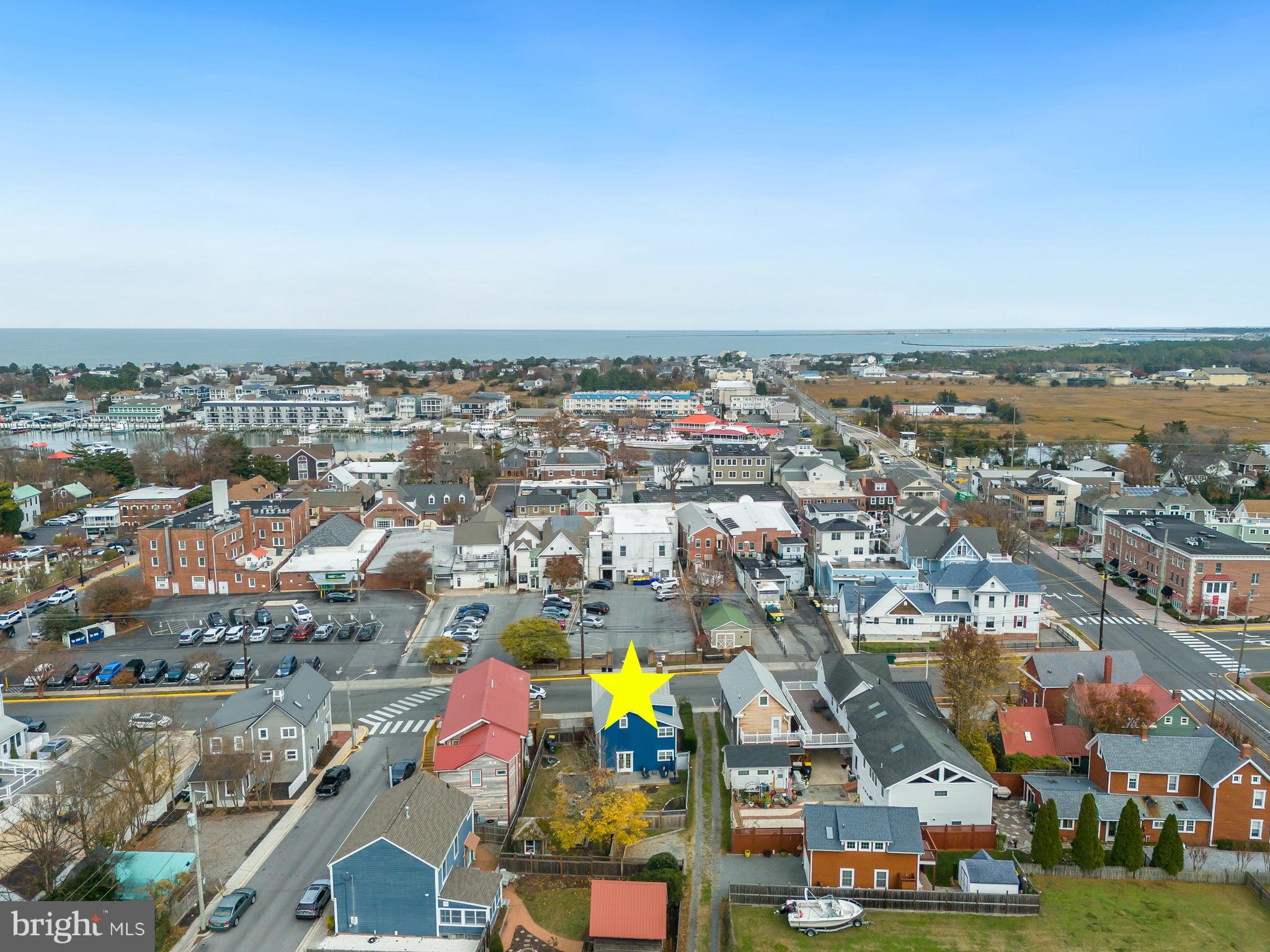 112 West 3rd Street Lewes, DE 19958 - Photo 66 of 73 an aerial view of residential houses with city view