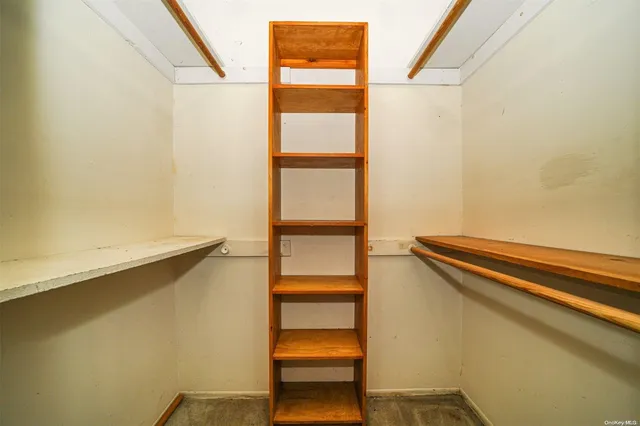 a bathroom with a window