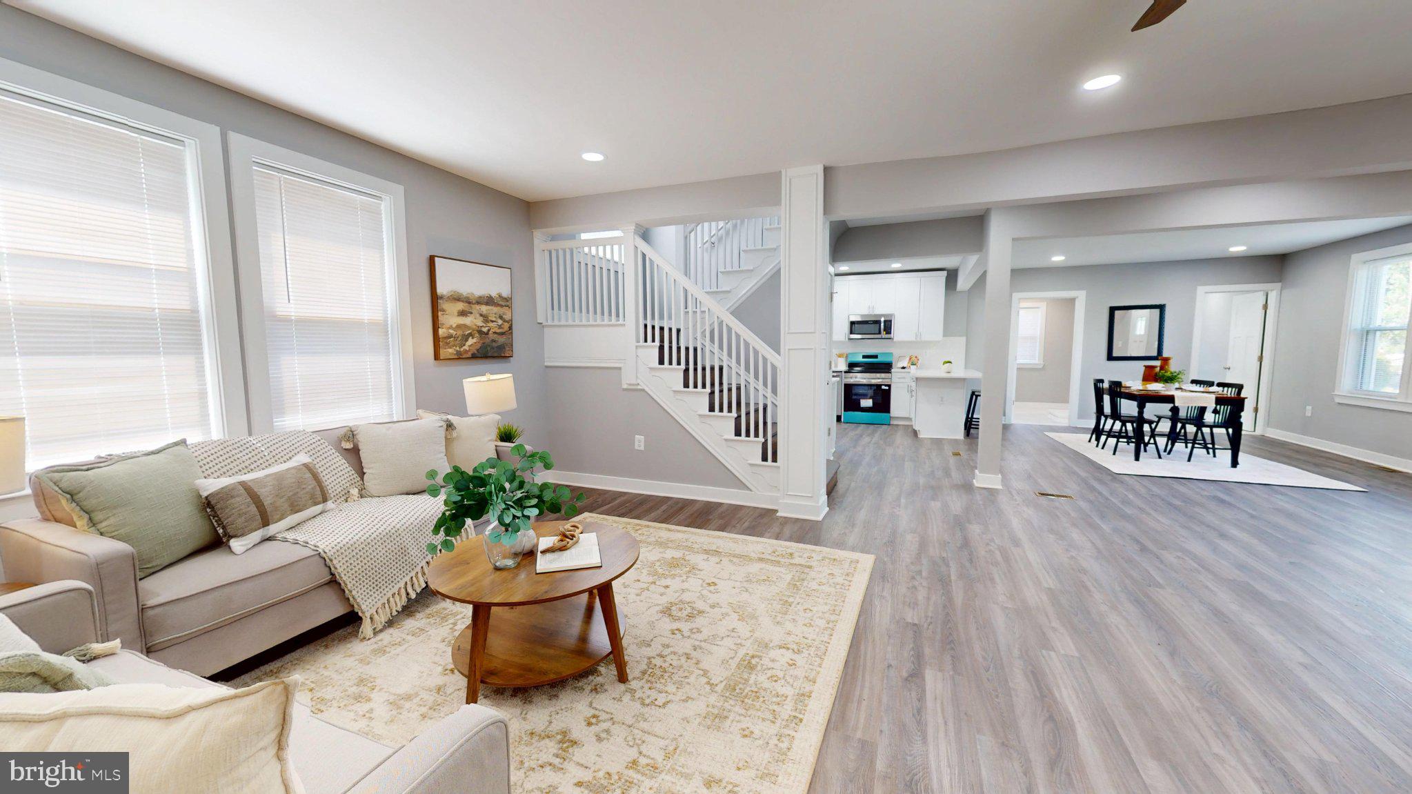 5728 Clover Road Baltimore, MD 21215 - Photo 6 of 37 Spacious modern living area awaits you.