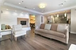 a kitchen with a table and chairs in it