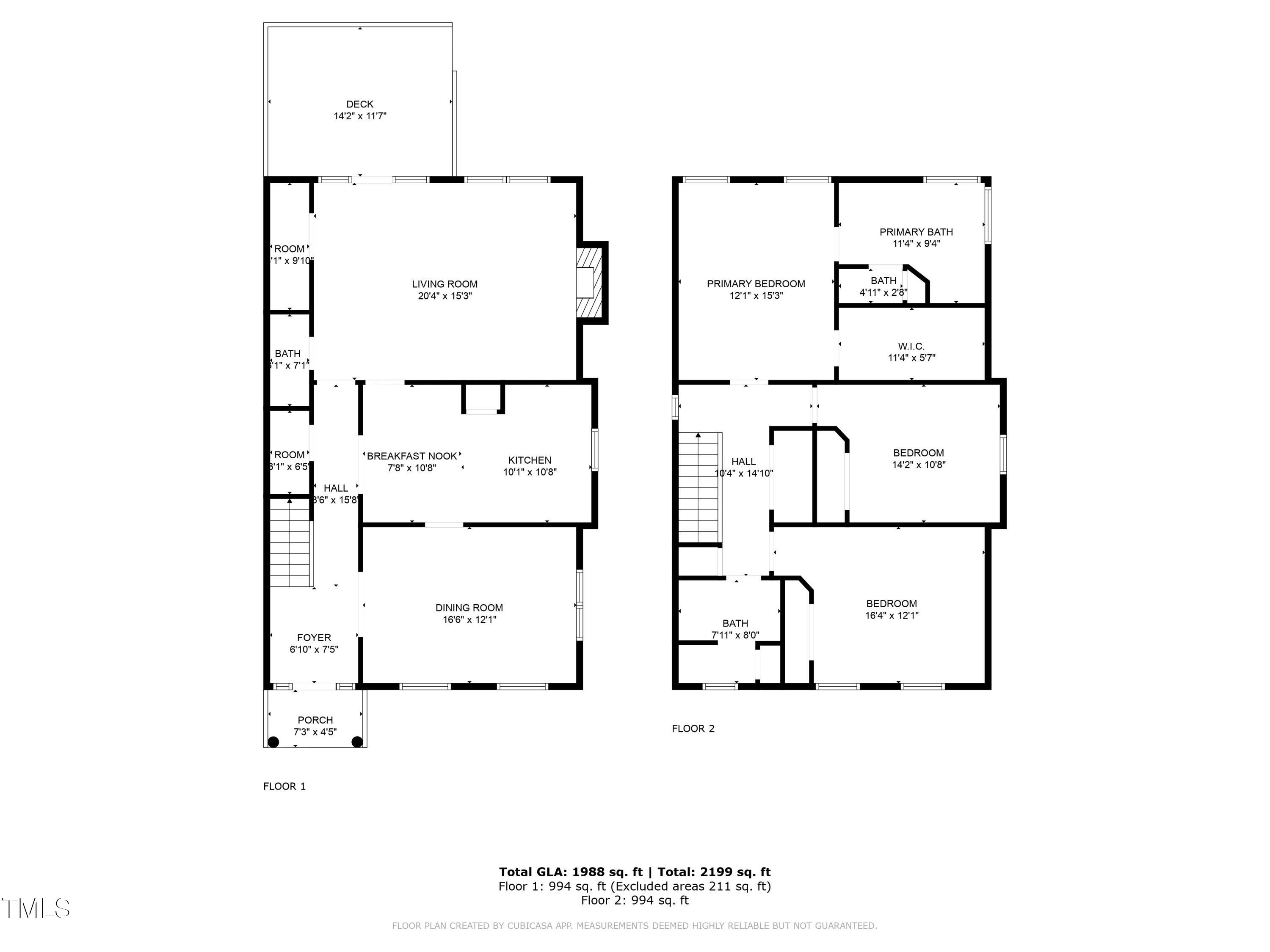 524 Gardner Street Raleigh, NC 27607 - Photo 42 of 42 3-Floorplan_3