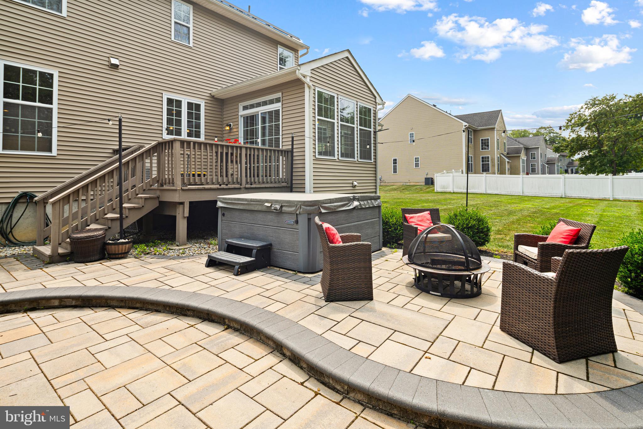39 Brandon Road West Pennington, NJ 08534 - Photo 4 of 48 a view of house with patio furniture and garden
