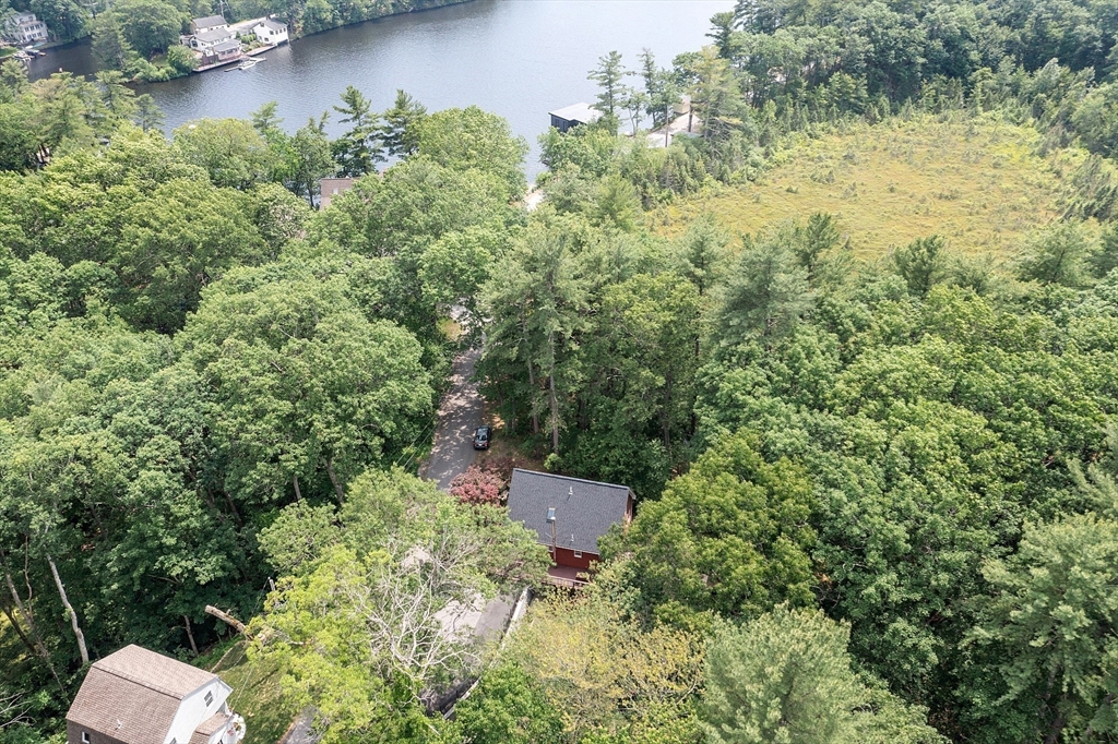 14 Boat House Road Groton, MA 01450 - Photo 36 of 41 an aerial view of residential house with outdoor space and trees around