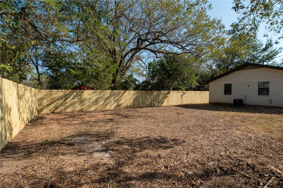 104 North Oneal Street Caldwell, TX 77836 - Photo 21 of 22 a view of a backyard