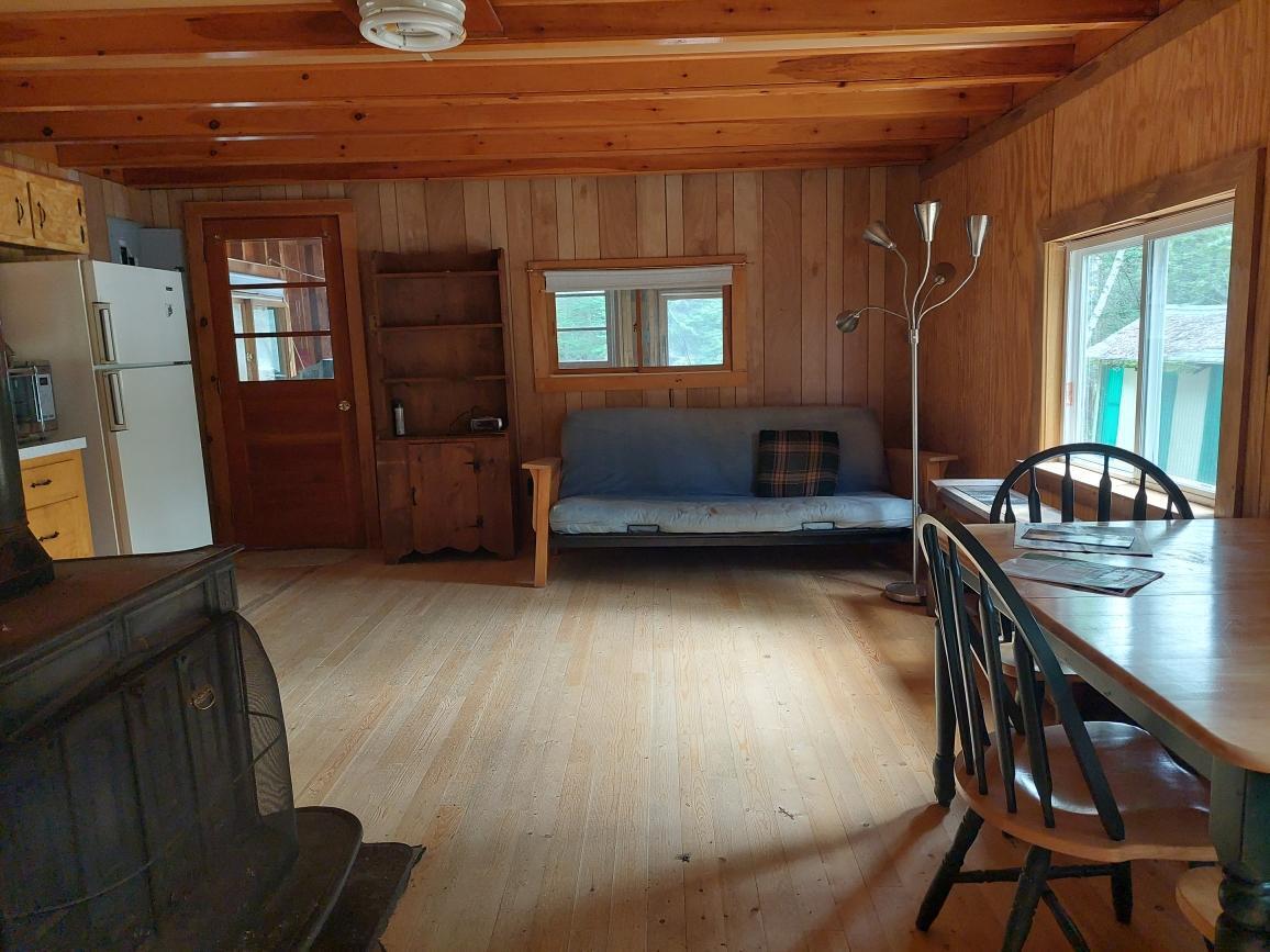 64 Chestnut Lane Rangeley, ME 04970 - Photo 11 of 36 Open living, dining and kitchen are