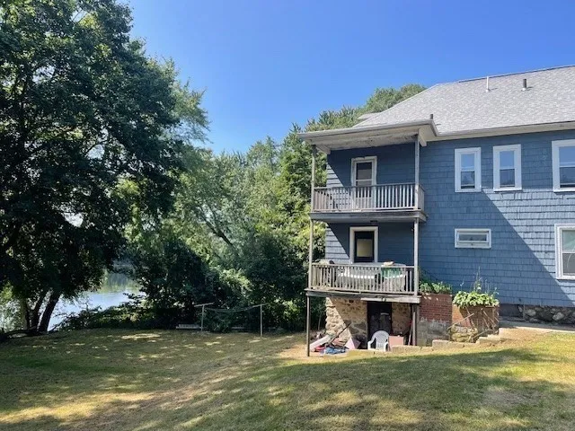 a view of a house with pool