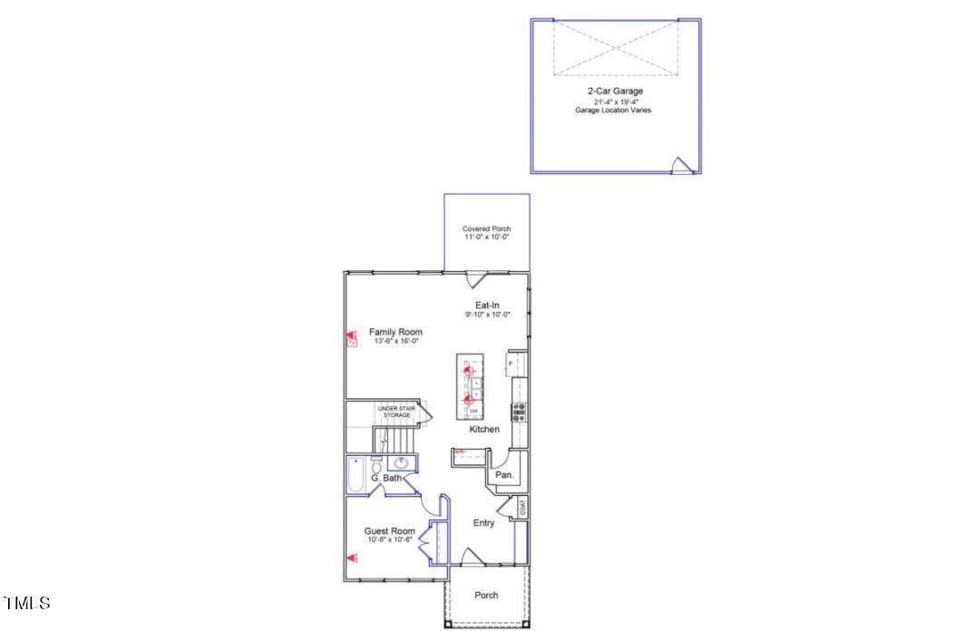 9240 Leaning Post Road, Unit 441 Wake Forest, NC 27587 - Photo 4 of 20 KF 441 1ST FLOOR