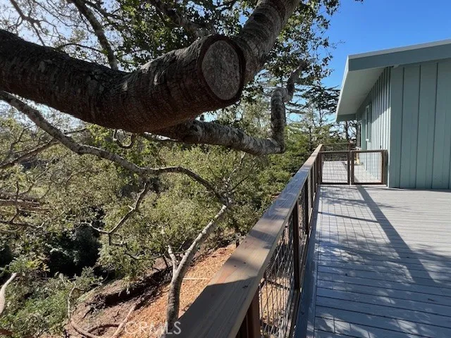 a view of stairs and yard