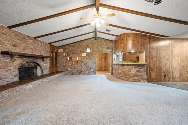 a view of an entryway door