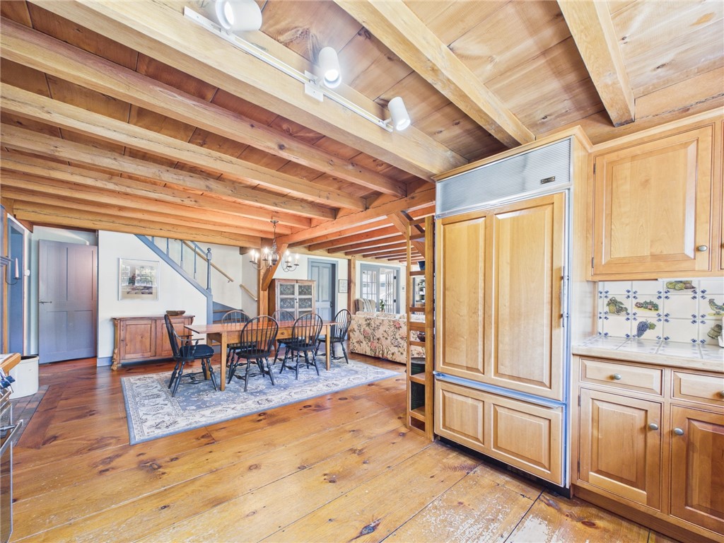 307 Stony Fort Road Saunderstown, RI 02874 - Photo 26 of 48 Wide pine floors in entire first floor