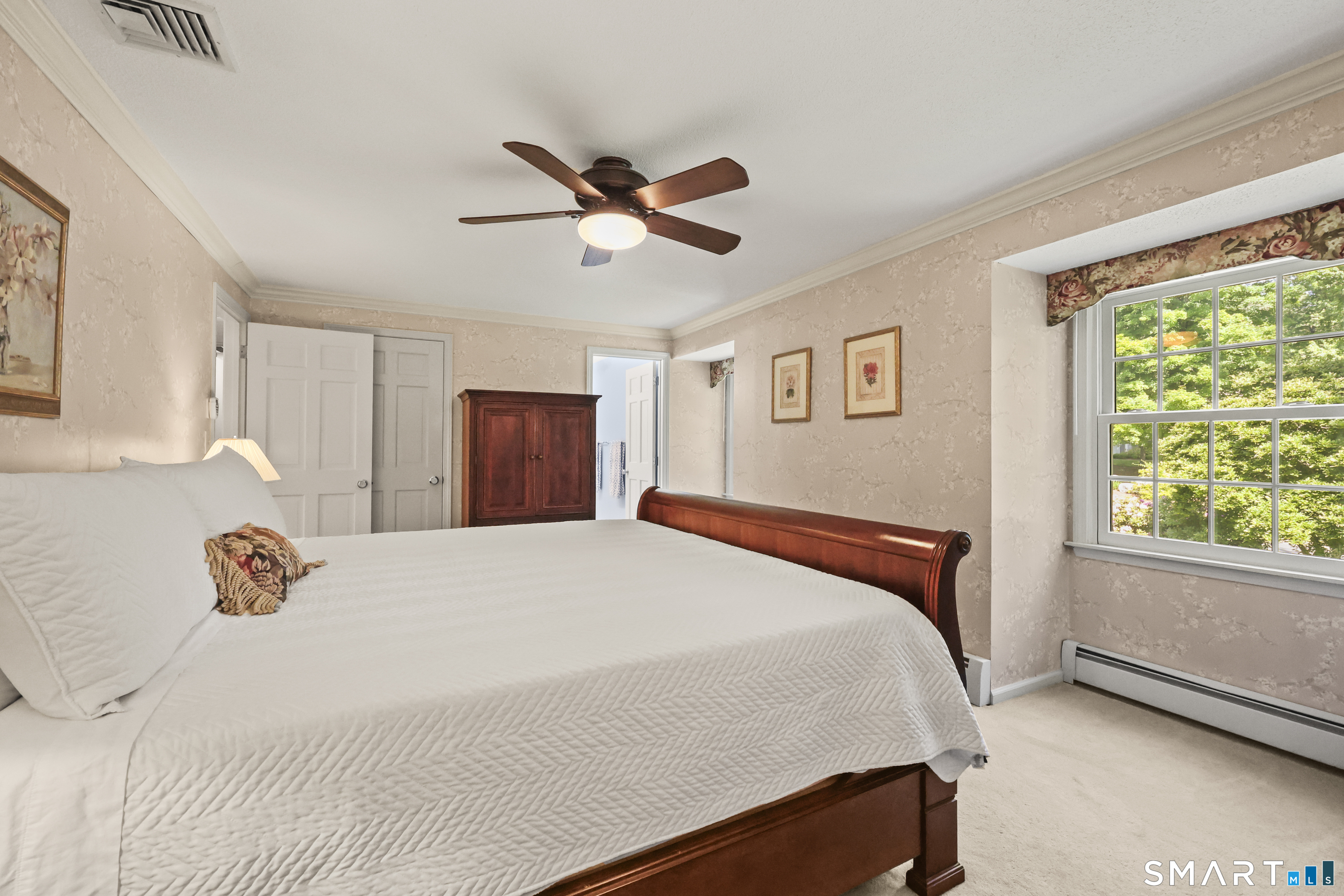 17 Briar Hill Road Avon, CT 06001 - Photo 8 of 38 Master Bedroom suite offering comfort, privacy, and a peaceful atmosphere at the end of the day