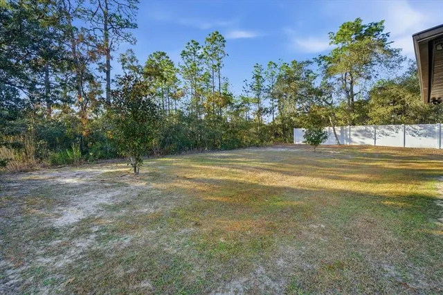 a view of a house with a yard and tree s