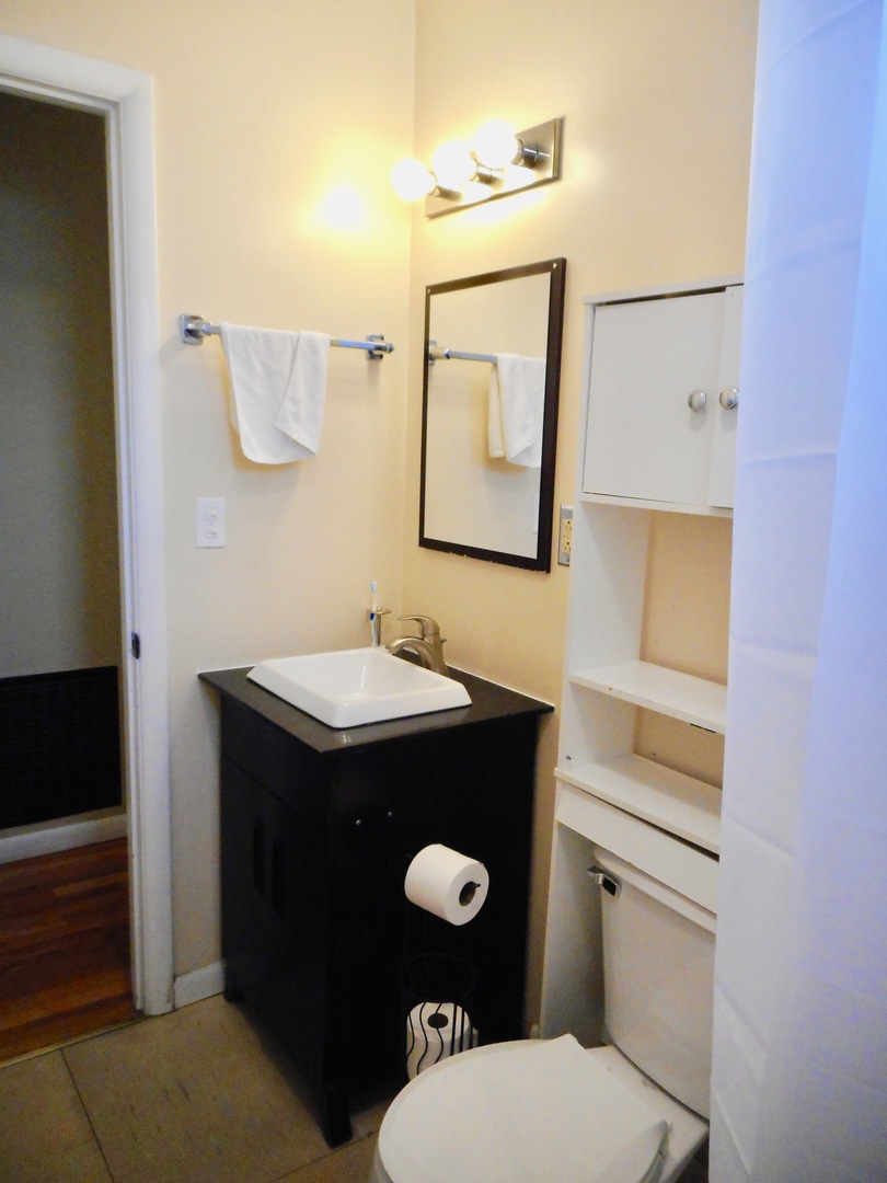 677 Walnut Road Wauconda, IL 60084 - Photo 6 of 10 a bathroom with a toilet sink vanity and mirror