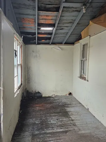 a view of storage and utility room