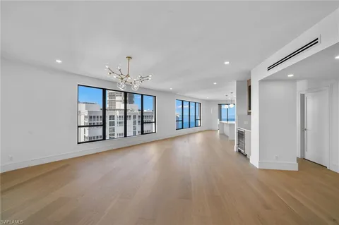 a view of livingroom with hardwood floor and window