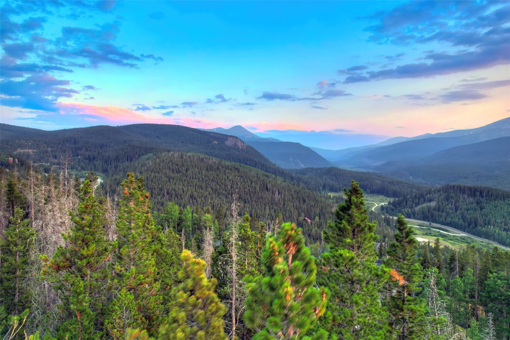 2211 Boreas Pass Road Breckenridge, CO 80424 - Photo 3 of 16 View from Building Site