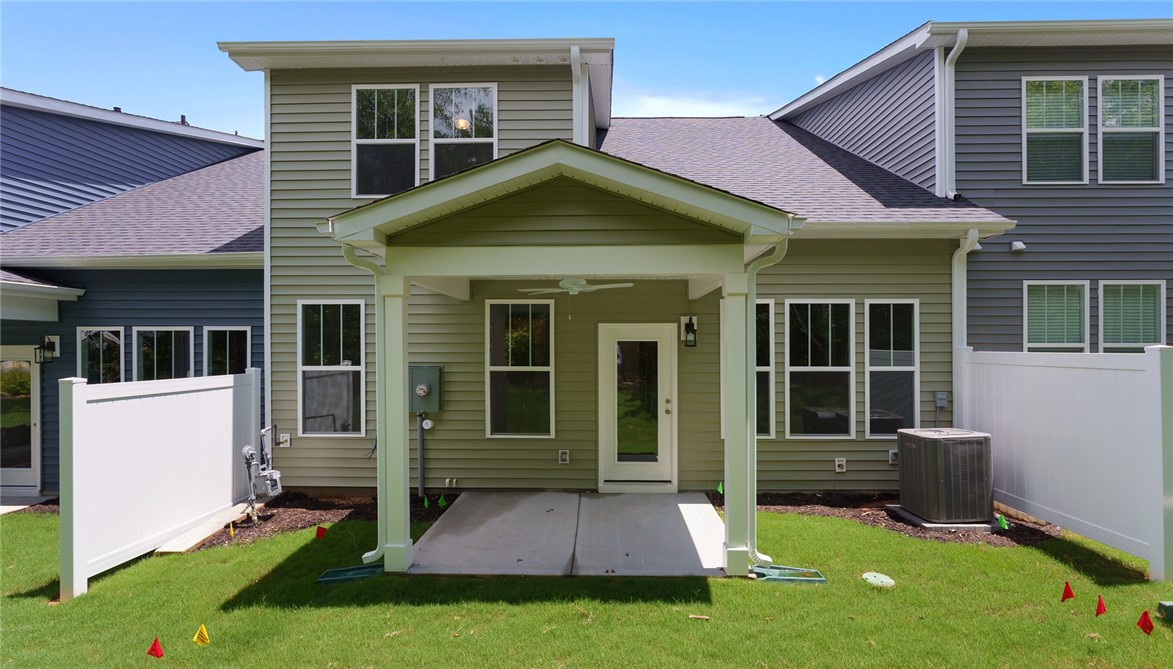 122 Tiger Pond Road, Unit LOT 10 Easley, SC 29642 - Photo 16 of 24 Covered porch for sunny days