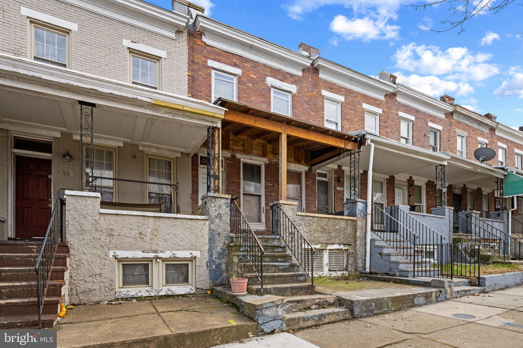 2349 Annapolis Road Baltimore, MD 21230 - Photo 3 of 11 a front view of a building with a street