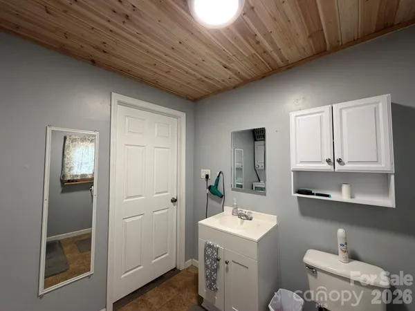 a room with storage and utility