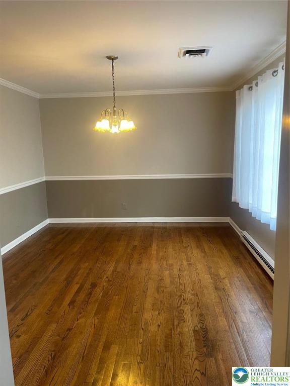3516 Edinburgh Road Allentown, PA 18104 - Photo 15 of 36 Dining room with hardwood, painted in 2024